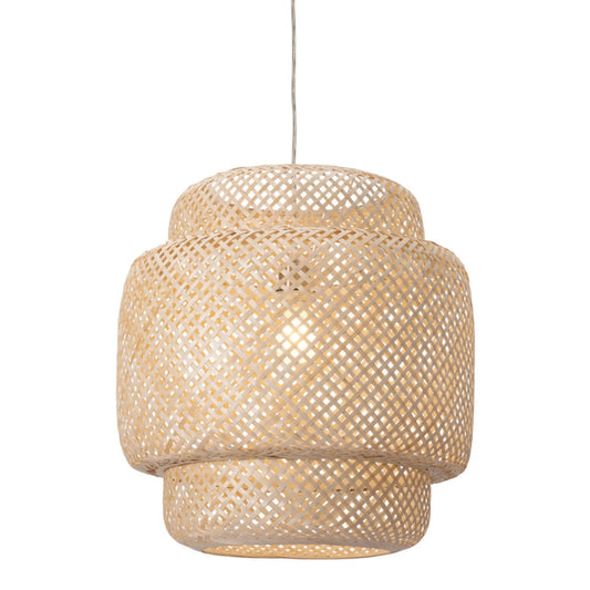 Natural Boho Weave Ceiling Lamp - Nobiliving
