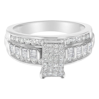 Rectangle Invisible-Set Composite Cluster Ring with Bar
