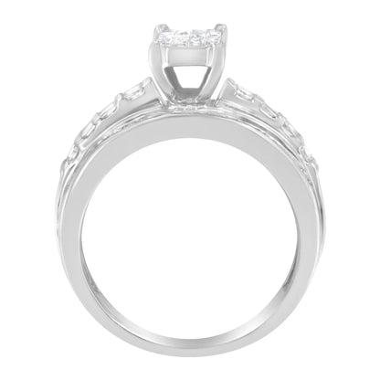 Rectangle Invisible-Set Composite Cluster Ring with Bar