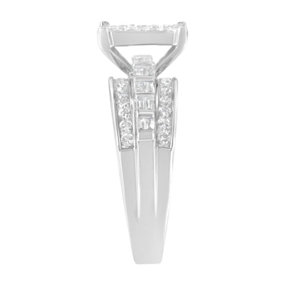 Rectangle Invisible-Set Composite Cluster Ring with Bar