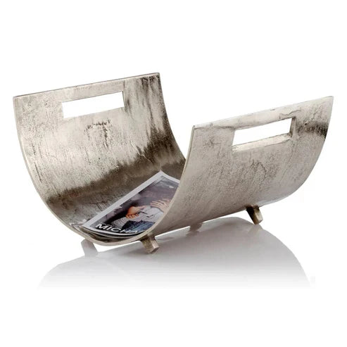 Revista Log Magazine Basket - Aluminum