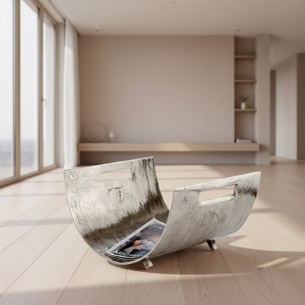 Revista Log Magazine Basket - Aluminum