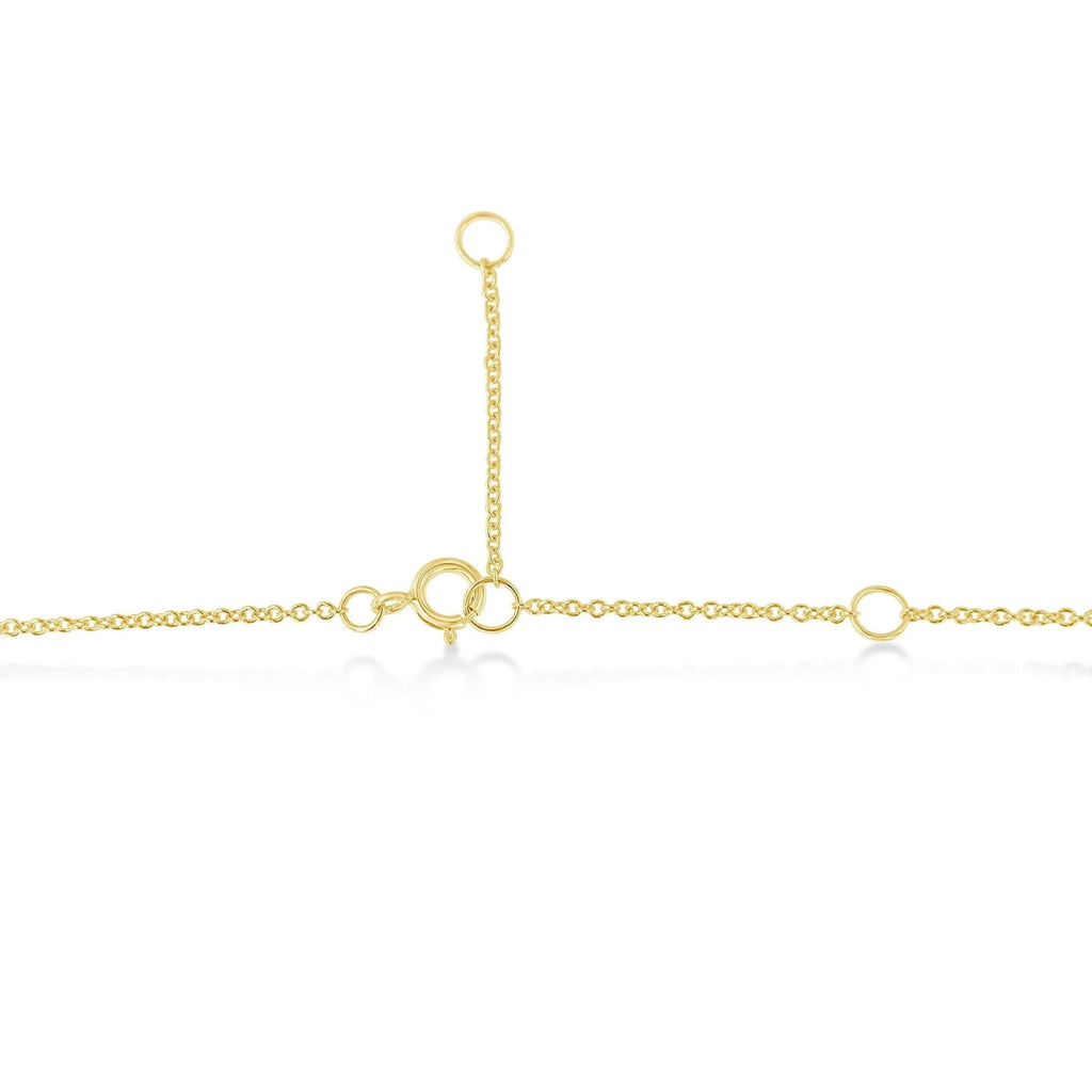 Round Brilliant-Cut Diamond Solitaire Pendant Necklace