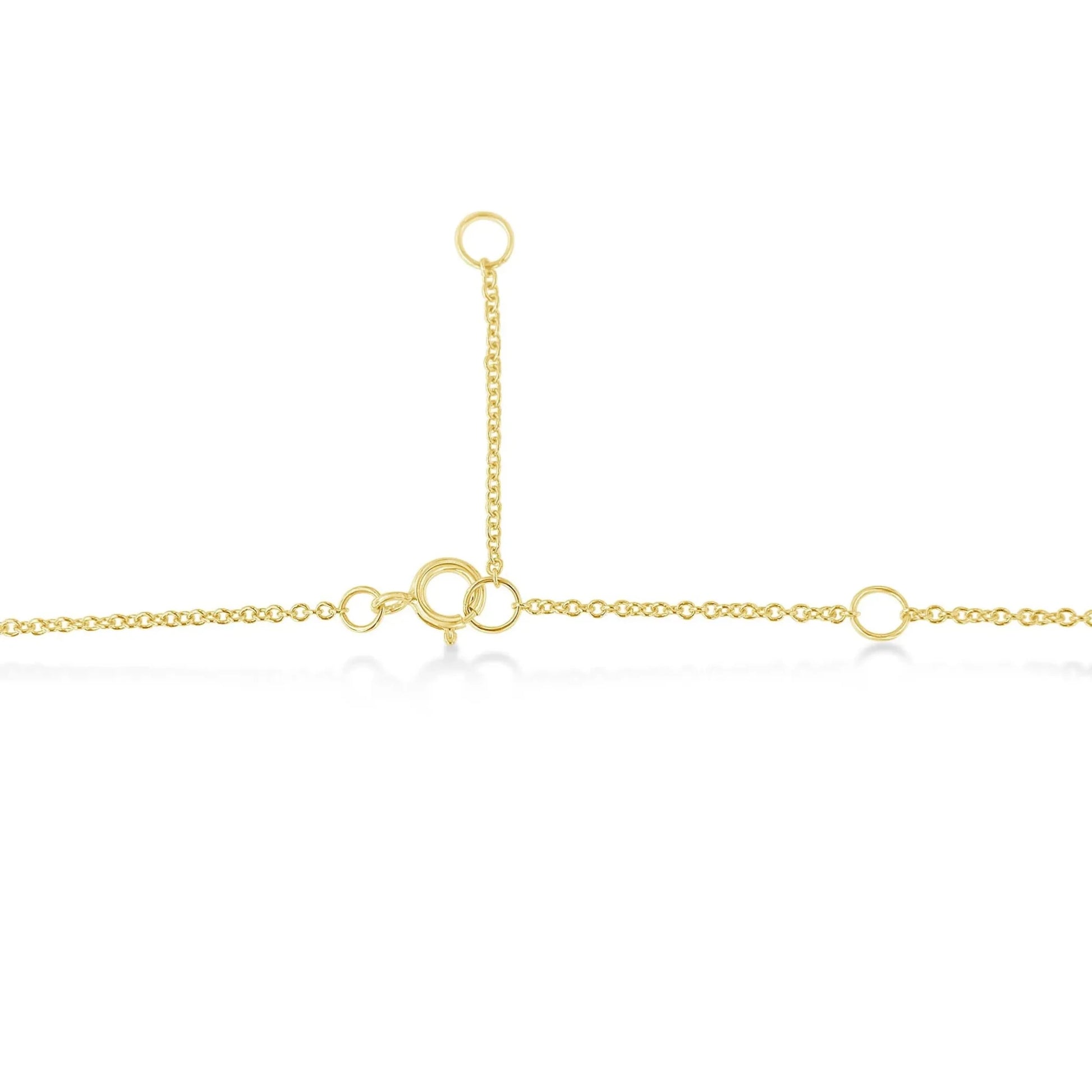 Round Brilliant-Cut Diamond Solitaire Pendant Necklace