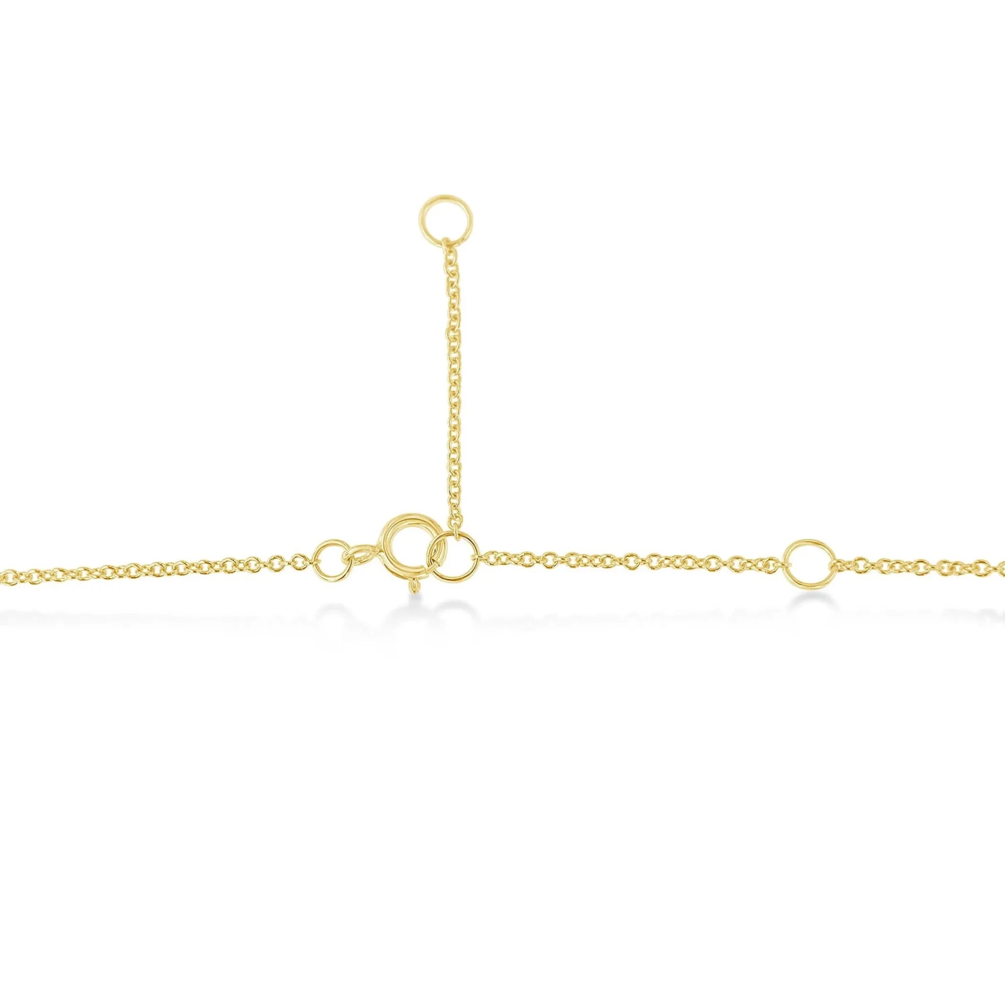 Round Brilliant-Cut Diamond Solitaire Pendant Necklace