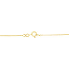 Round-Cut Diamond Open Heart Pendant Necklace