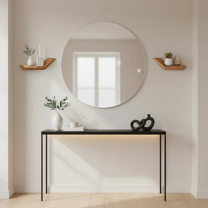 Unique Floating Wood Lean shelf
