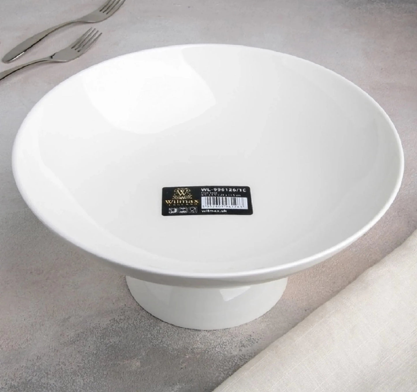 Wilmax Elegant Fruit Vase - Fine Porcelain