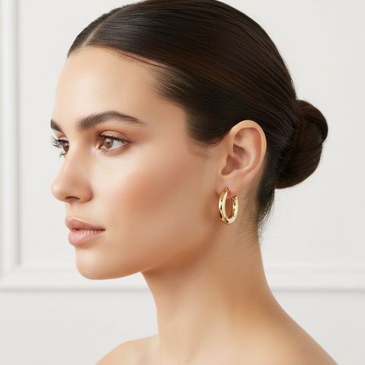 Zolen Hoops - a refined take on classic hoop earrings